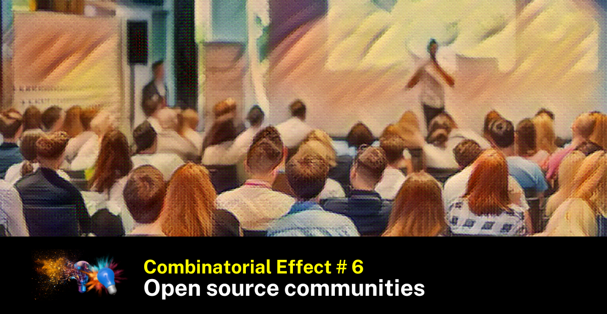 CE 6 – Open source communities Communities offer great support to grow